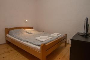 Postel nebo postele na pokoji v ubytování Apartmani LUKA Perućac