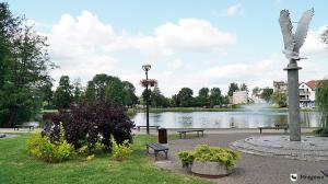 Ogród w obiekcie Apartament Parkowy 2 pokojowy