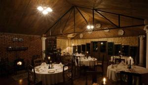 A restaurant or other place to eat at Lymond house