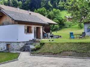 Zahrada ubytování Le petit caboin