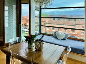 พื้นที่นั่งเล่นของ Residence Laguna Giudecca