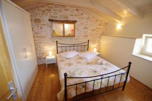 Postel nebo postele na pokoji v ubytování Mery Country House