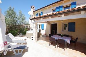 Balkón nebo terasa v ubytování Mery Country House