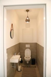 Kúpeľňa v ubytovaní City-Apartment Die kleine Mü + 17 fotografií