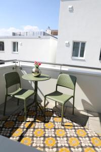 Balkón alebo terasa v ubytovaní City-Apartment Die kleine Mü