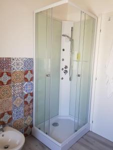 Koupelna v ubytování Nottola B&B