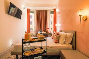 Posezení v ubytování Erreggi Luxury Rooms