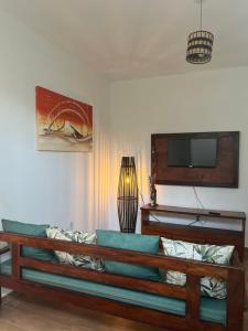 Μια τηλεόραση ή/και κέντρο ψυχαγωγίας στο Beach house