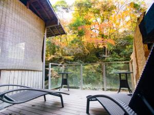 شرفة أو تراس في LiVEMAX RESORT Shizuoka Amagiyugashima