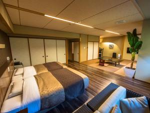 منطقة جلوس في LiVEMAX RESORT Shizuoka Amagiyugashima