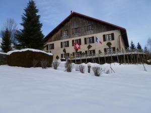 Le Castel Blanc v zimě
