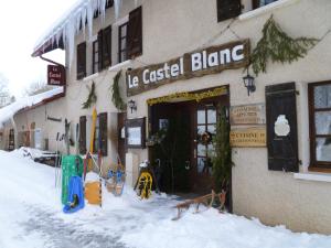 Le Castel Blanc v zimě