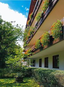 Zahrada ubytování Appartment-Hotel-Hölzl