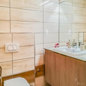 Koupelna v ubytování Easy Suites Hévíz