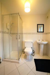 Koupelna v ubytování Fermanagh Home