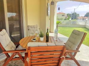 Posezení v ubytování Mango apartment