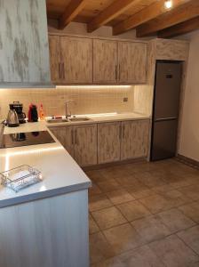 Kuchyňa alebo kuchynka v ubytovaní Astradeni luxury apartments Kratir