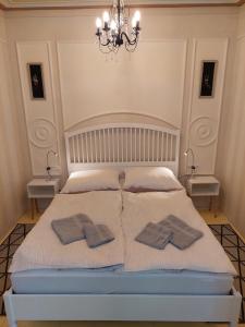 Posteľ alebo postele v izbe v ubytovaní Apartmán Marína