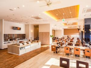 Restaurace v ubytování LiVEMAX RESORT Aki Miyahama Onsen