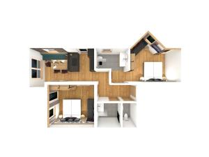 Kuchyňa alebo kuchynka v ubytovaní Schönblick Appartements