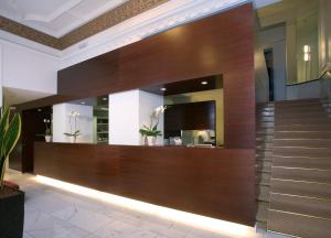 
The lobby or reception area at Hotel City Inn Basel
