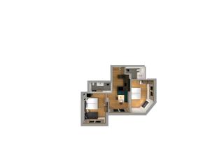 Plán poschodí v ubytovaní Schönblick Appartements