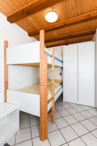 Postel nebo postele na pokoji v ubytování Hus achtern Diek