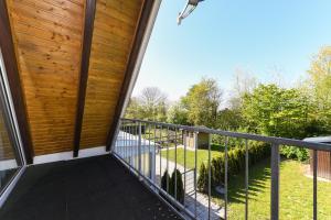 Balkón nebo terasa v ubytování Hus achtern Diek