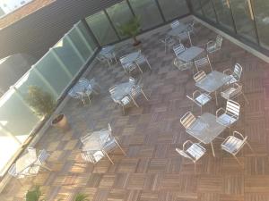 Restaurace v ubytování B&B HOTEL Lyon Sud États-Unis