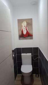 Kúpeľňa v ubytovaní La cabane