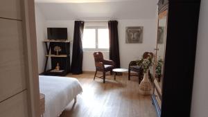 Posteľ alebo postele v izbe v ubytovaní La cabane + 17 fotografií