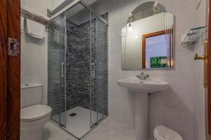 Kúpeľňa v ubytovaní Hostal Pereiriña