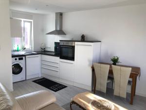 Kuchyň nebo kuchyňský kout v ubytování Appartement Willa chez willi