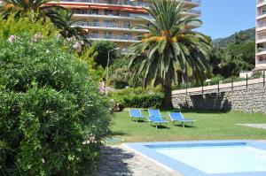 Bazén v ubytování Sun Beach nebo v jeho okolí