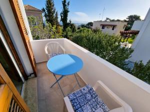 Balkón alebo terasa v ubytovaní Yvi´s Greek House