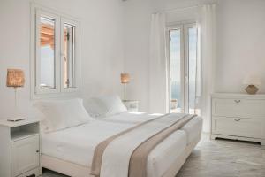 Postelja oz. postelje v sobi nastanitve Villa Argo by Mykonos Top Villas