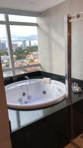 Um banheiro em Uchôa Teresina Hotel