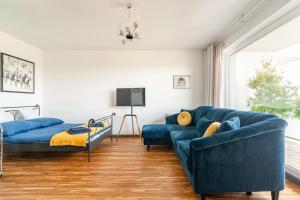 TV a/nebo společenská místnost v ubytování Apartament przy Aquaparku