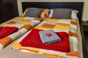 Ein Bett oder Betten in einem Zimmer der Unterkunft Apartment Lohhof