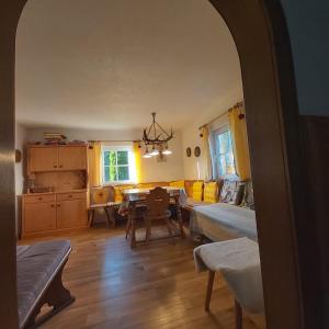 Posezení v ubytování Haus Sonnenalm