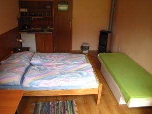 Postel nebo postele na pokoji v ubytování Privat AVE