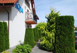Zahrada ubytování Willa AQUA