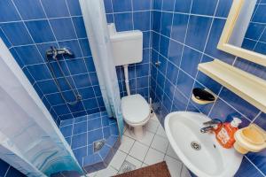 Koupelna v ubytování Apartmani Mara