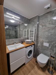 Koupelna v ubytování Apartamenty Ustronie Morskie Apartments