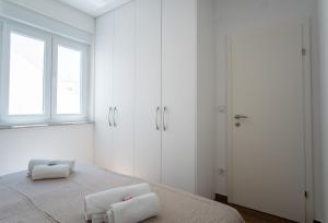 Voodi või voodid majutusasutuse Apartment Mia Šimuni toas