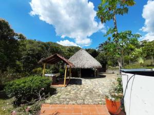 Zahrada ubytování Finca de descanso SaraMari