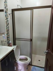 A bathroom at Finca de descanso SaraMari