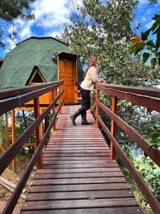 入住Glamping Domos del Lago的客人