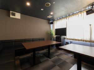 Posezení v ubytování LiVEMAX RESORT Kaga Yamashiro