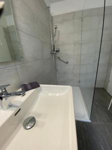 Kopalnica v nastanitvi Hotel Garni dei fiori